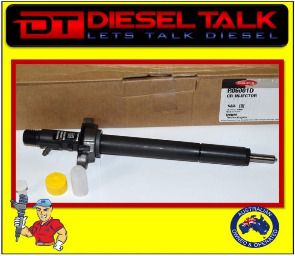 R03801D DELPHI COMMON RAIL DIESEL INJECTOR. CITROEN & PEUGEOT. BRAND NEW AUSTRALIAN STOCK