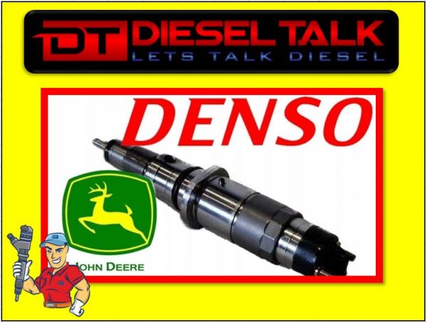 RE529149 JOHN DEERE COMMON RAIL DIESEL INJECTOR. GENUINE DENSO PART