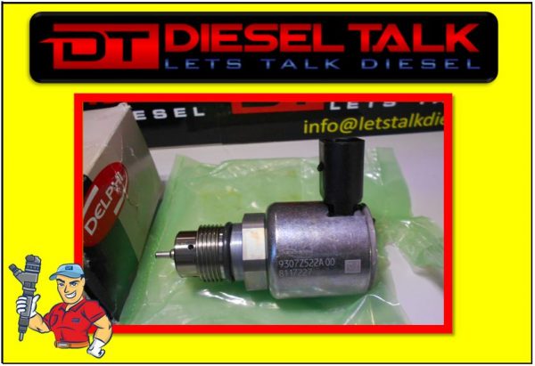 A6510700595 MERCEDES COMMON RAIL PRESSURE REGULATOR. GENUINE DELPHI PART