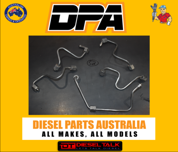 GENUINE REFURBISHED FUEL LINES. FULL SET FORD WE/PK RANGER FUEL LINES.  INJECTOR LINES. SET 52
