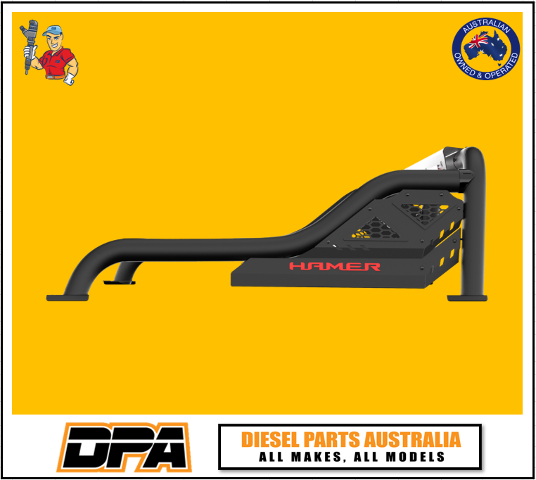 HAMER HR1801 'TITANIUM' SERIES SPORTS BAR TO SUIT VIGO HILUX RANGER BT-50 NAVARA - Image 5