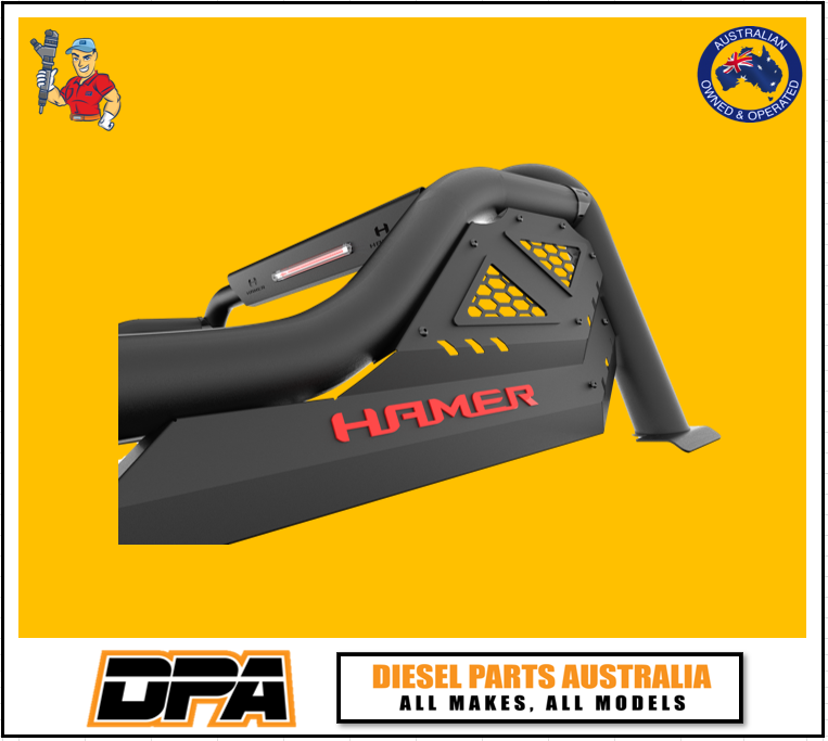 HAMER HR1801 'TITANIUM' SERIES SPORTS BAR TO SUIT VIGO HILUX RANGER BT-50 NAVARA - Image 4