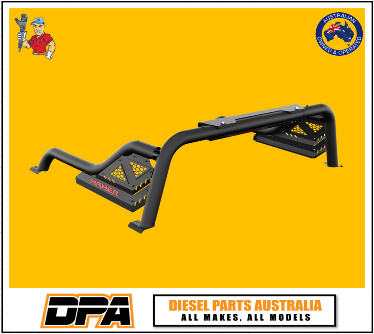 HAMER HR1801 'TITANIUM' SERIES SPORTS BAR TO SUIT VIGO HILUX RANGER BT-50 NAVARA - Image 3